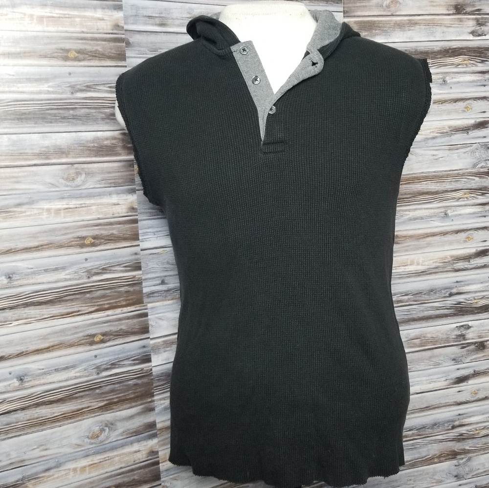 Michael Kors Mens Pullover Sleeveless Hoodie G19